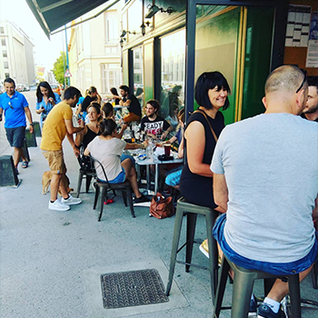 Terrasse l'épicologue à Clermont-Ferrand dans le Puy de Dôme 63